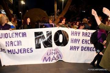 Telde se suma a la manifestación por la Igualdad (Foto Antonio Alí y TA)